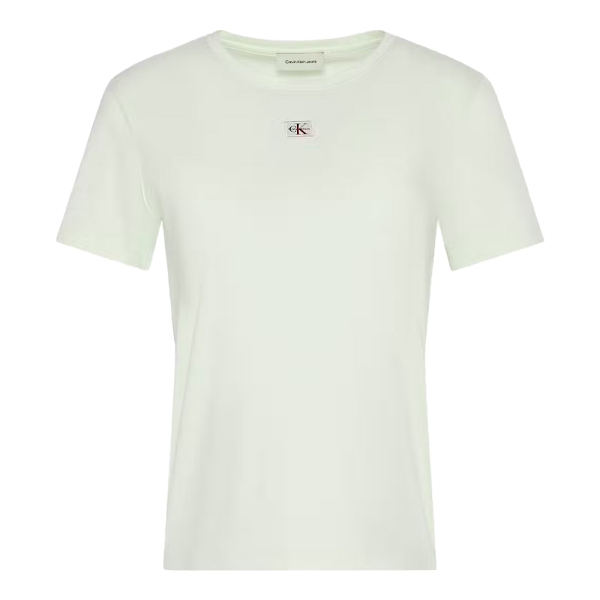 Calvin Klein T-shirts hauts et polos Vert - T-shirt en coton doux avec logo - L - Ref 36 €